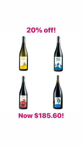 Was $232.00 now $185.60 Take 20% off this beautiful pack from Domaine la Taupe - just enter 'TAUPE' at checkout to receive this massive discount! Only 3 packs available!